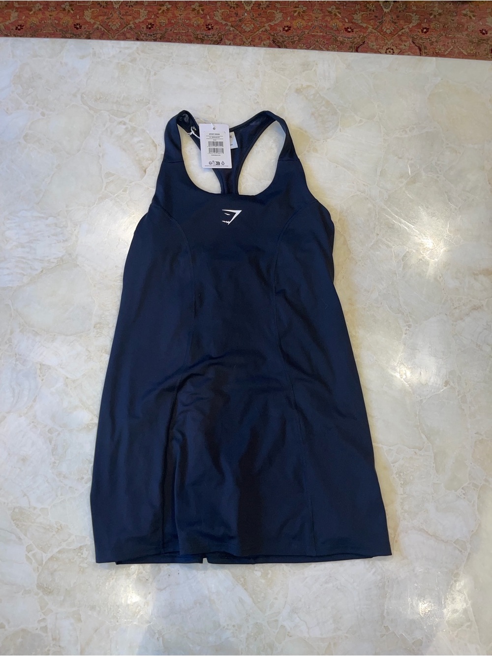 Gymshark Sport Dress Black Built-In Shorts BNWT Medium